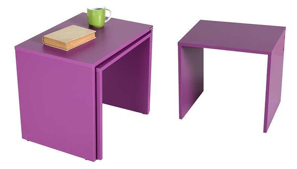 Set 3 Masute Cafea Zigon Adore, 55 x 47 x 40 Cm