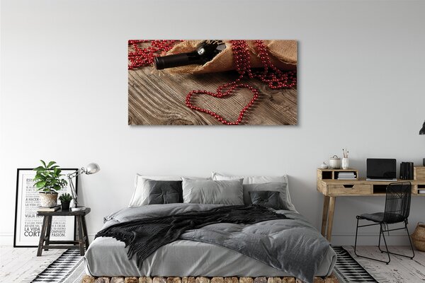 Tablouri canvas corali inima de vin
