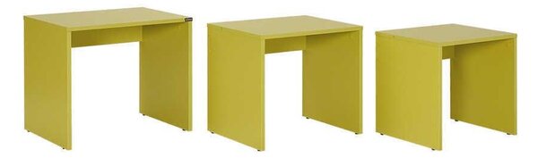 Set 3 Masute Cafea Zigon Adore, 55 x 47 x 40 Cm