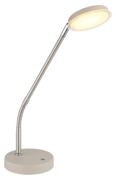 Globo 58504TSA - Lampă de masă cu dimmer tactil SILVIO LED/6,5W/230V bej