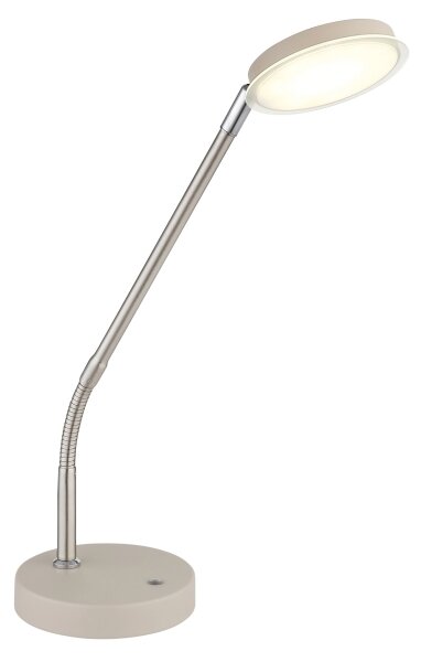 Globo 58504TSA - Lampă de masă cu dimmer tactil SILVIO LED/6,5W/230V bej