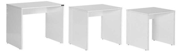 Set 3 Masute Cafea Zigon Adore, 55 x 47 x 40 Cm