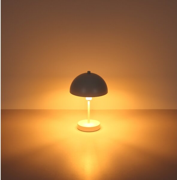 Globo 24009W - Lampă de masă ATOMA I 1xE14/40W/230V albă