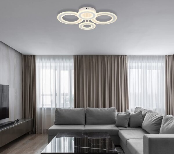 Globo 67372-54 - Plafonieră LED ANTHONY LED/54W/230V 59x42 cm