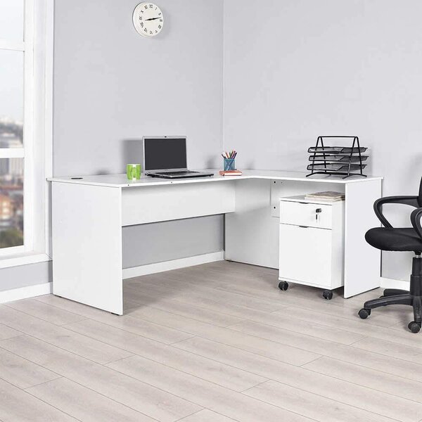 Birou Adore L Rio Office, Interschimbabil, Masa de colt, 160 x 75 x 144 cm