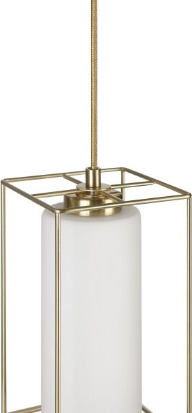 Brilliant - Lustră pe cablu DOLLY 1xE27/20W/230V aurie