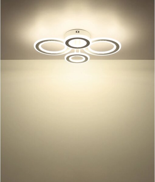 Globo 67372-54 - Plafonieră LED ANTHONY LED/54W/230V 59x42 cm