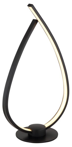 Globo 58492B - Lampă de masă LED TRINA LED/6W/230V neagră