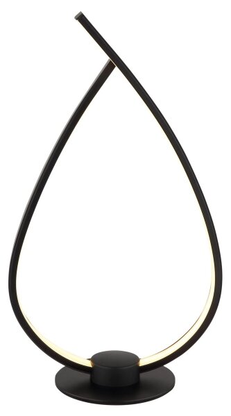 Globo 58492B - Lampă de masă LED TRINA LED/6W/230V neagră