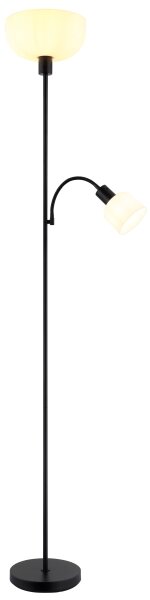Globo 59947B - Lampadar HINTON 1xE27/40W/230V + 1xE14/25W