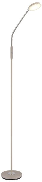 Globo 58504SSA - Lampă de podea LED dimabilă cu control tactil SILVIO LED/6,5W/230V, bej