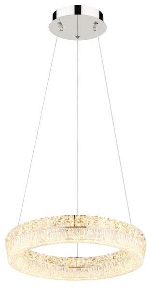 Globo 67387-24 - Lustru LED reglabil suspendat pe cablu LAUREL LED/24W/230V transparent + telecomandă