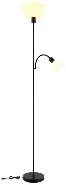 Globo 59947B - Lampadar HINTON 1xE27/40W/230V + 1xE14/25W