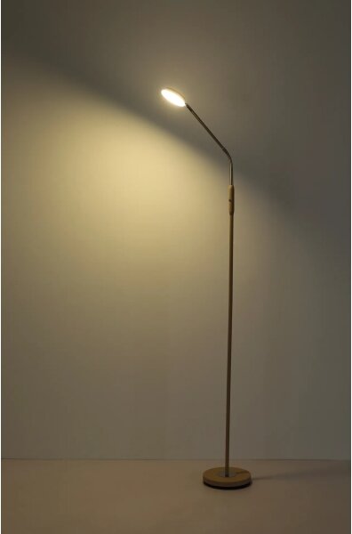 Globo 58504SSA - Lampă de podea LED dimabilă cu control tactil SILVIO LED/6,5W/230V, bej