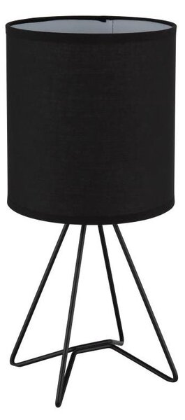 Globo 21734S - Lampă de masă TAMIAN 1xE14/40W/230V neagră