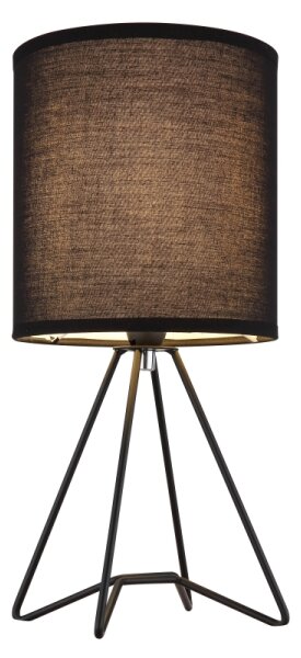 Globo 21734S - Lampă de masă TAMIAN 1xE14/40W/230V neagră