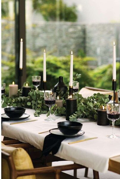 Pillar Candle LED 7,8 x 10,1 cm Rustic Forest Black - Uyuni Lighting