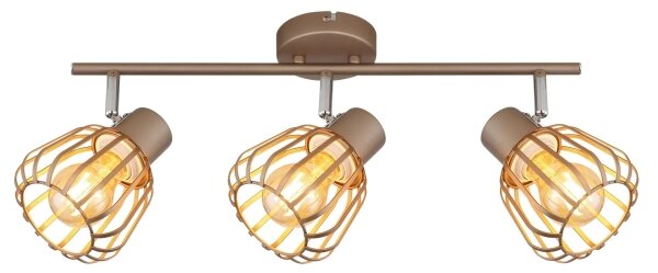 Globo 54663-3 - Corp de iluminat tip spot OLIN 3xE27/40W/230V