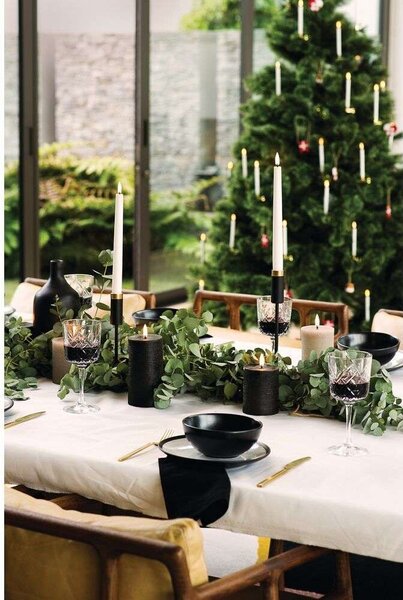 Pillar Candle LED 7,8 x 10,1 cm Rustic Forest Black - Uyuni Lighting