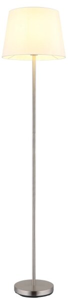 Globo 40100101 - Lampadar JORIS 1xE27/40W/230V alb/crom mat