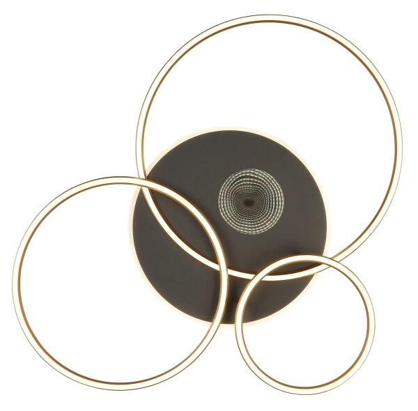 Globo 48466-54 - Plafonieră LED dimabilă INVERTINA 54W/230V 90x70 cm+telecomandă