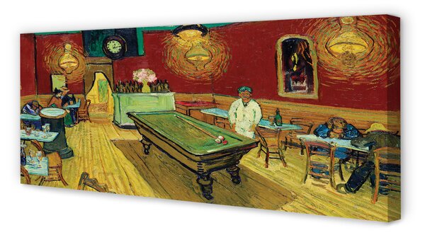 Tablouri canvas Art Cafe noapte