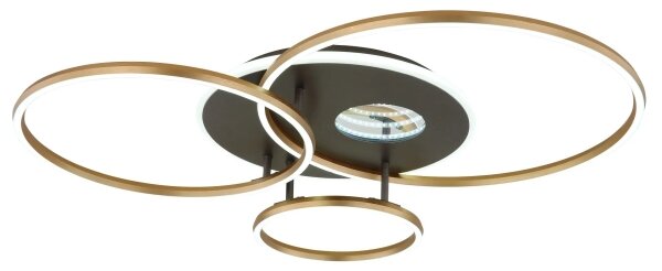 Globo 48466-54 - Plafonieră LED dimabilă INVERTINA 54W/230V 90x70 cm+telecomandă