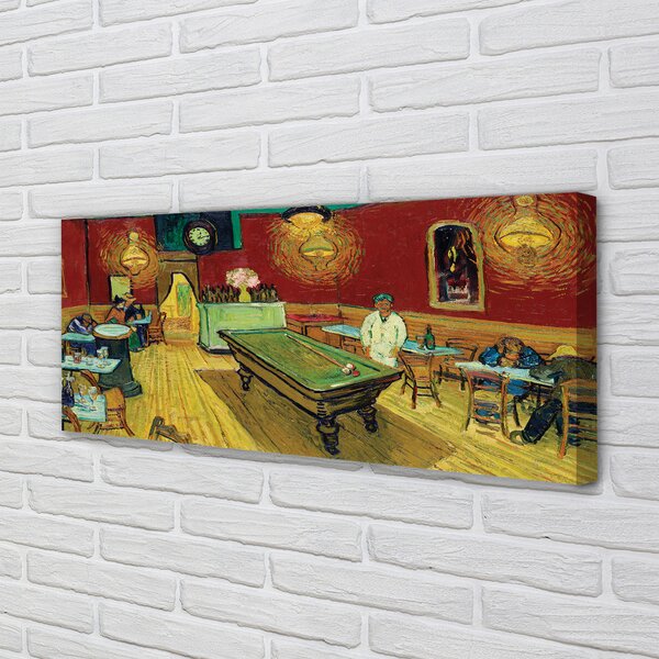 Tablouri canvas Art Cafe noapte