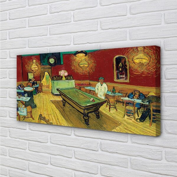 Tablouri canvas Art Cafe noapte