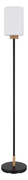 Globo 15977S - Lampadar ROWENA 1xE27/60W/230V negru/alb
