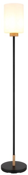 Globo 15977S - Lampadar ROWENA 1xE27/60W/230V negru/alb