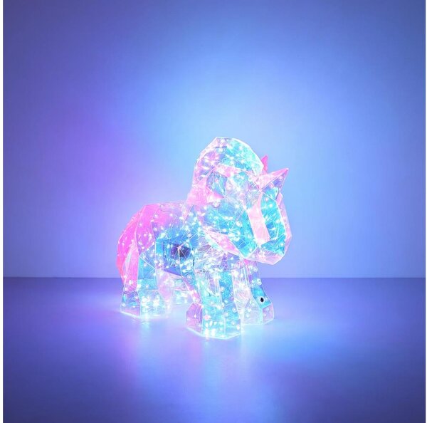 Globo 28088N - decorațiune de masă LED reglabilă, reîncărcabilă BRONDAR LED/4W/5V 1800 mAh unicorn