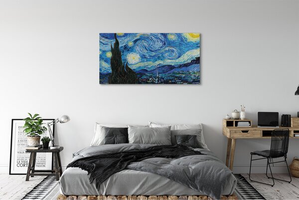 Tablouri canvas Arta înstelat noapte