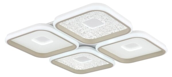 Globo 48097-60 - Plafonieră LED dimabilă MOSAIKO LED/55W/230V 54x54 cm+telecomandă