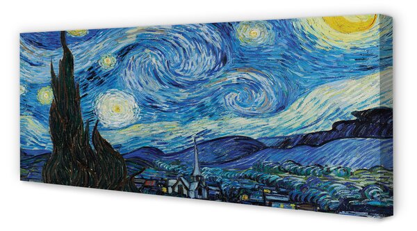 Tablouri canvas Arta înstelat noapte