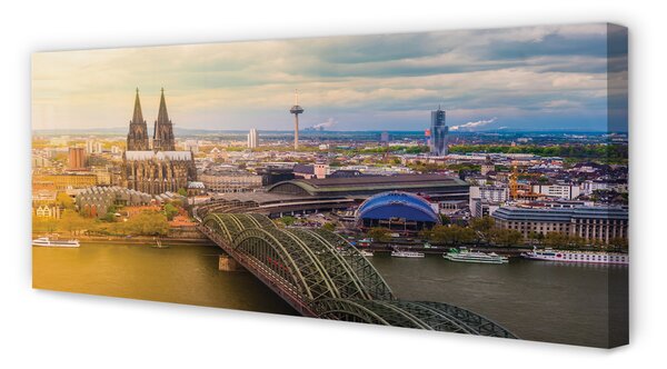 Tablouri canvas poduri Germania panorama River