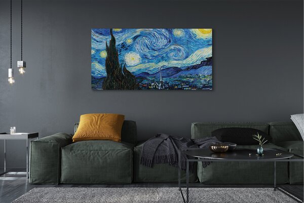 Tablouri canvas Arta înstelat noapte