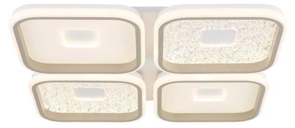 Globo 48097-60 - Plafonieră LED dimabilă MOSAIKO LED/55W/230V 54x54 cm+telecomandă