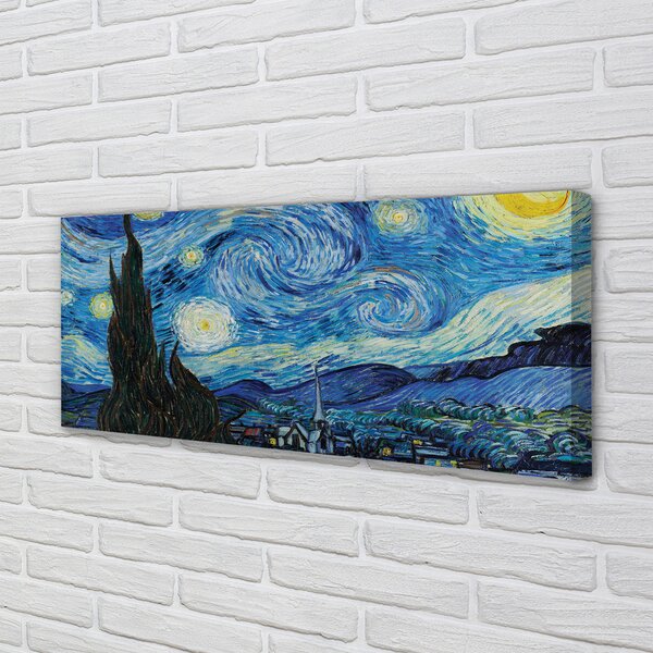 Tablouri canvas Arta înstelat noapte