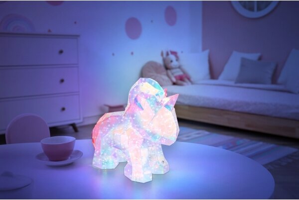 Globo 28088N - decorațiune de masă LED reglabilă, reîncărcabilă BRONDAR LED/4W/5V 1800 mAh unicorn