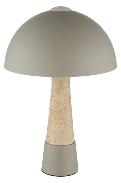 Globo 51070110 - Lampă de masă PAULIN 1xE27ILLU/40W/230V gri
