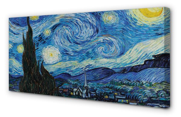 Tablouri canvas Arta înstelat noapte