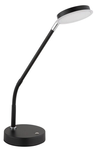 Globo 58504TS - Lampă de masă LED tactilă dimabilă SILVIO LED/6,5W/230V neagră