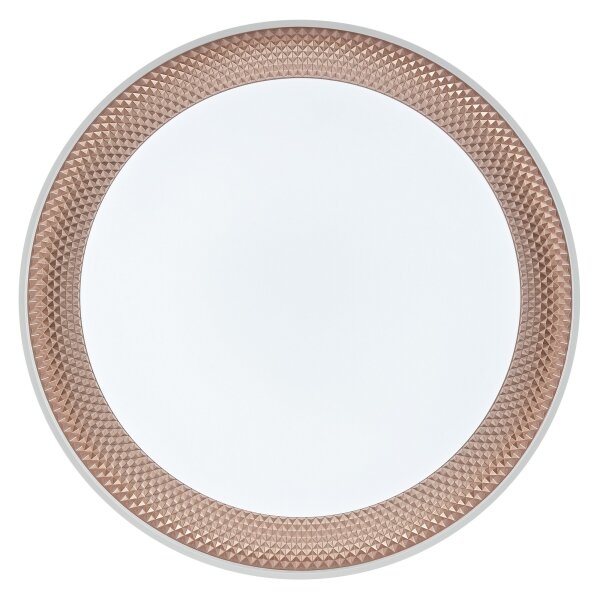 Brilliant - Plafonieră LED dimabilă WALDO LED/36W/230V alb/aur roz + telecomandă