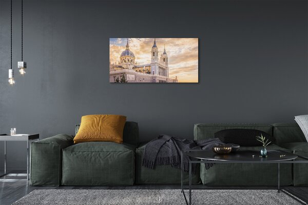 Tablouri canvas Spania Catedrala apus de soare