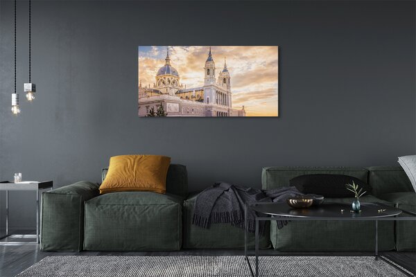 Tablouri canvas Spania Catedrala apus de soare