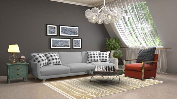 Covor de living / dormitor Maze Home Mondo Reversibil, Cream Beige 03 (diverse dimensiuni), 120x180 cm