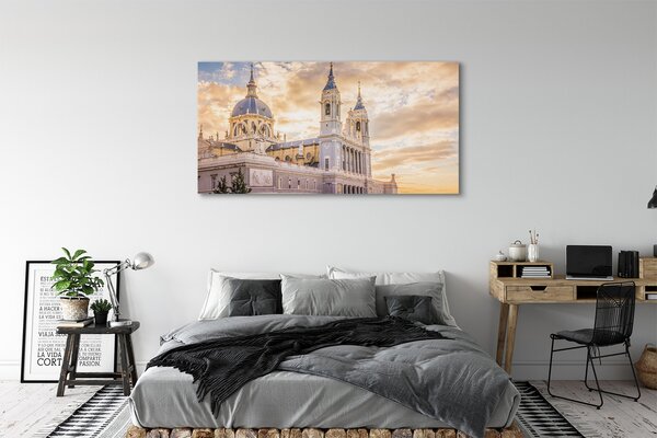 Tablouri canvas Spania Catedrala apus de soare