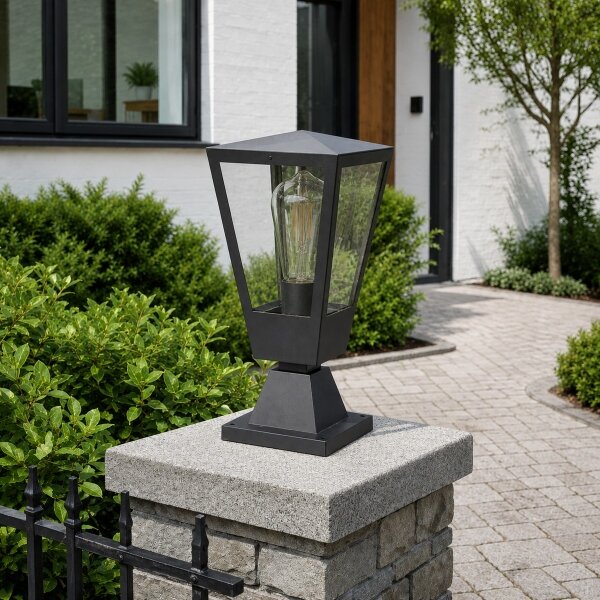 Brilliant - Lampă de exterior WESTDLIFF 1xE27/20W/230V, 30,7 cm, IP44, antracit