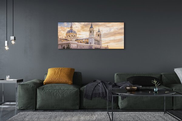 Tablouri canvas Spania Catedrala apus de soare